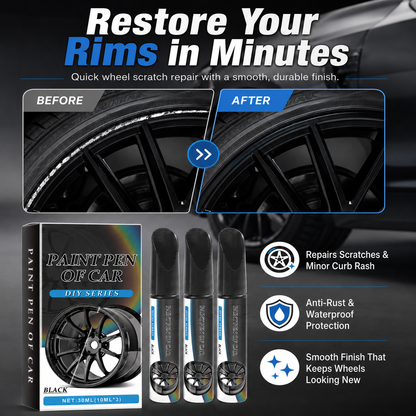 Wheel Scratch Repair Pen Fix Curb Rash in 10 Min | Rust-Proof Formula