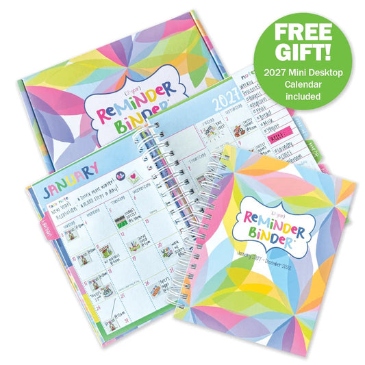 2027 2028 Reminder Binder 24-Month All-in-One Life Planner
