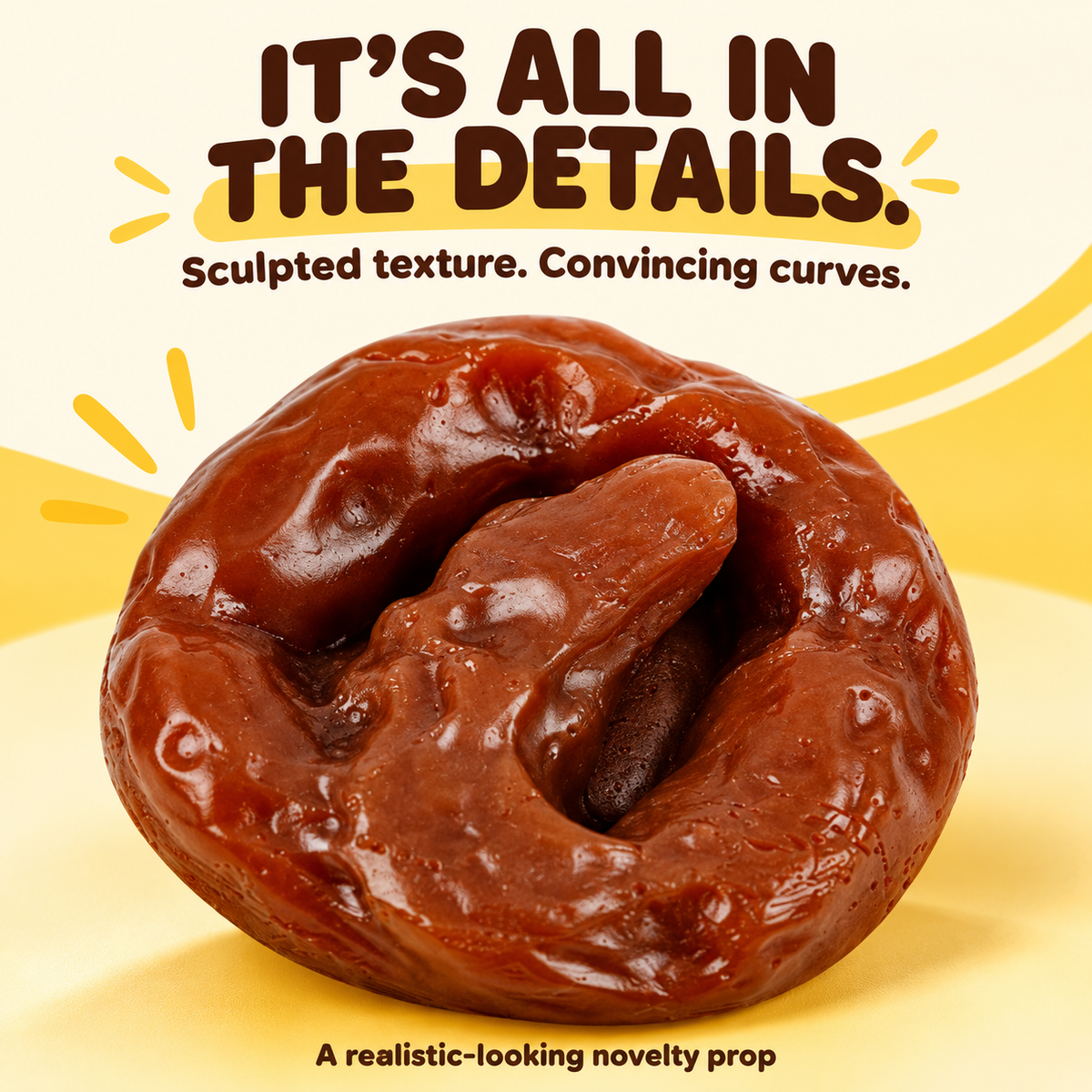 7 Pcs Fake Poop, Realistic Prank Poop