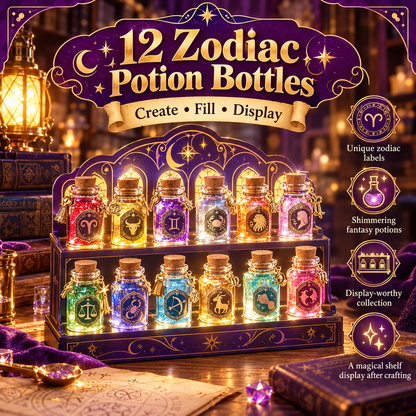 Starlit Wish Potion Lab DIY Zodiac Magic Potion Making Kit