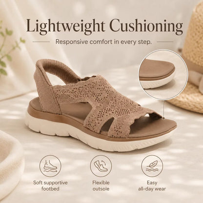 Slip-ins Summits Crochet Knit Sandals