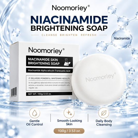 Niacinamide Brightening Soap Bar Gentle Body Cleanser for Smooth, Radiant Skin