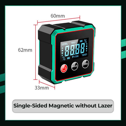 2025 Magnetic Digital Angle Finder with Electronic Laser