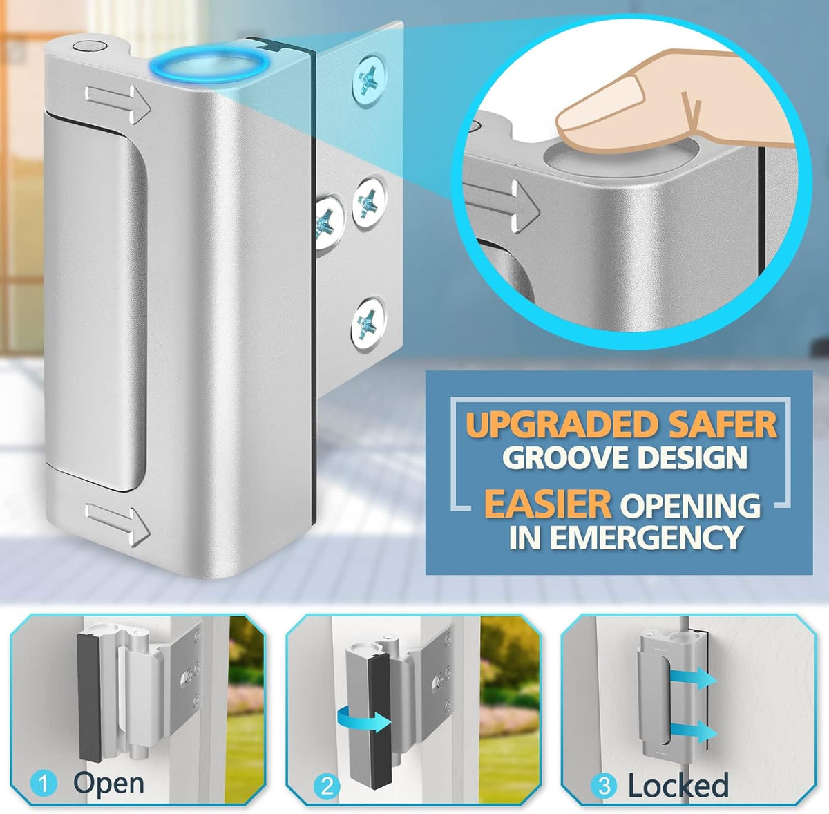 🔥Updated Home Security Door Locks