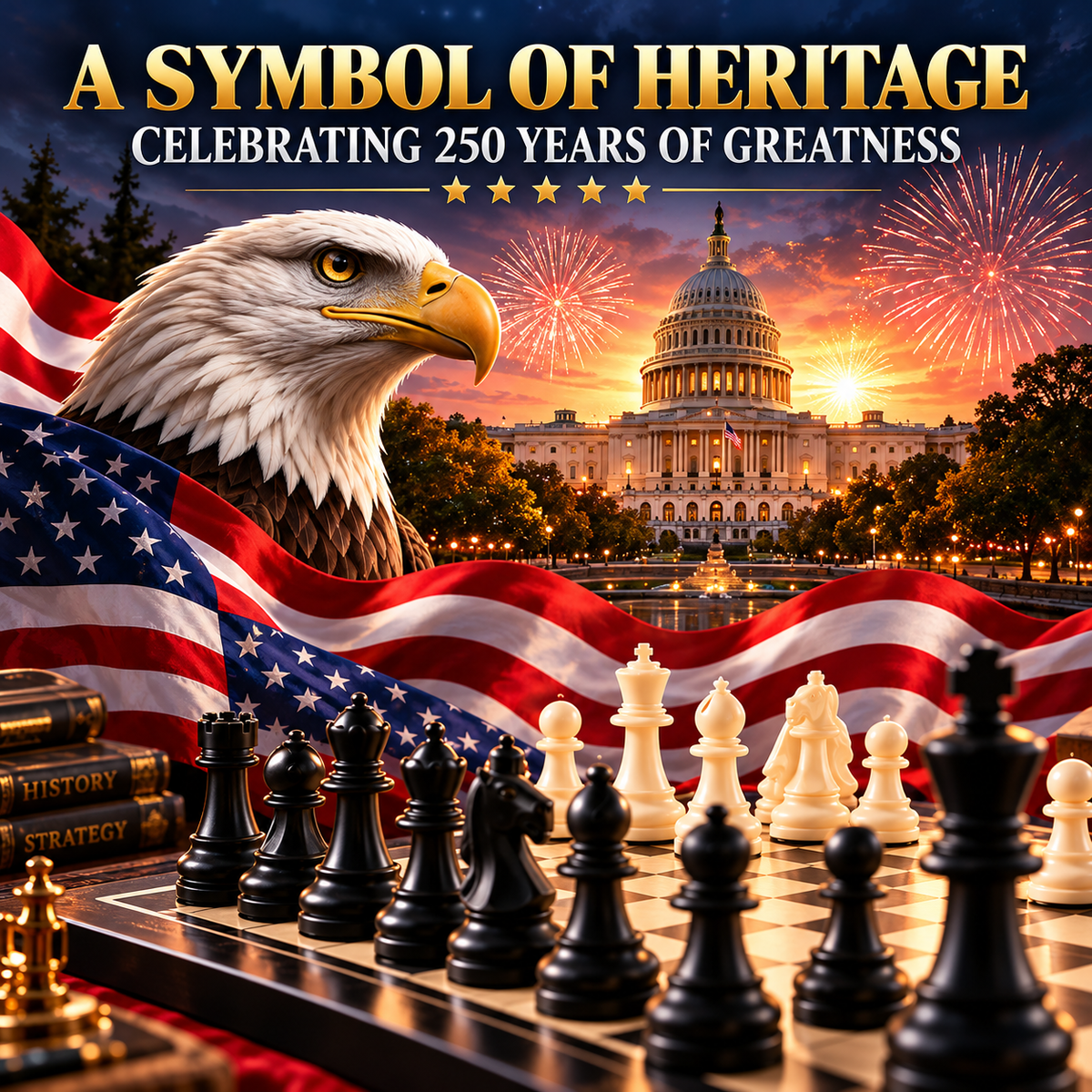 250th Anniversary Special Edition Chess Set