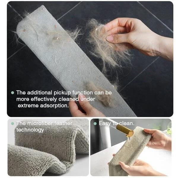Retractable Gap Dust Cleaner With 3pcs Towels