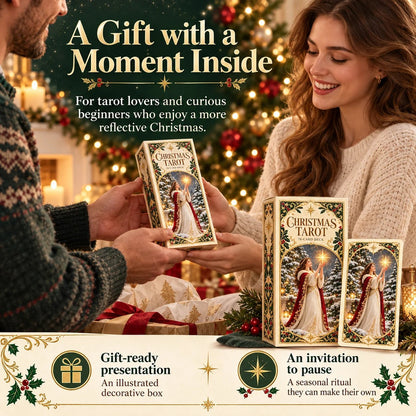 Yuletide Tarot Deck | 78 Festive Cards & A Guided 12-Day Holiday Ritual