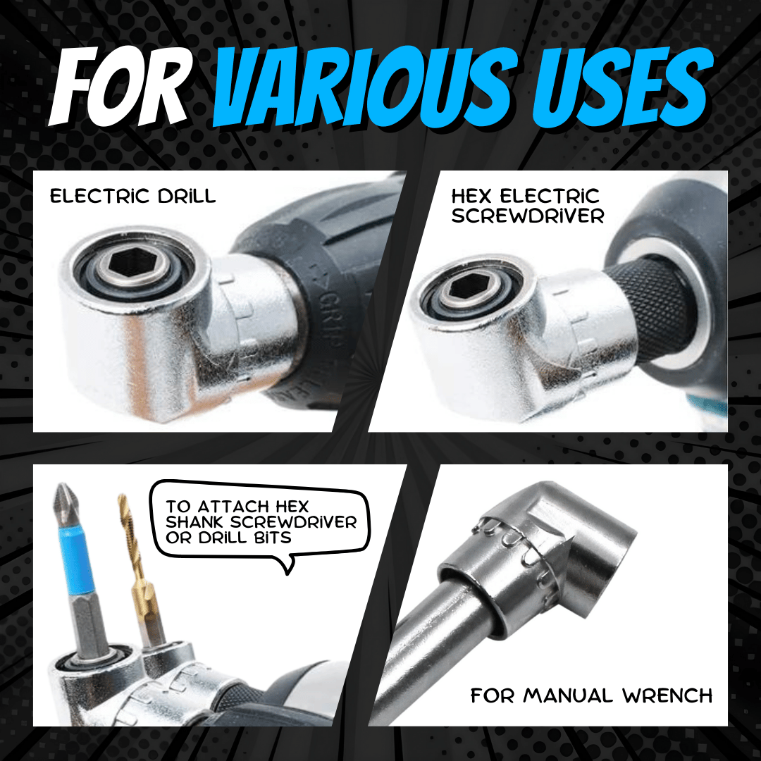 105 Degree Right Angle Drill Adapter