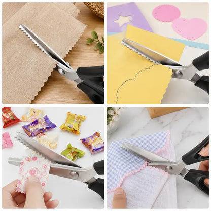 Stainless Steel Zig Zag Pinking Shears