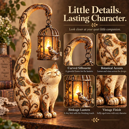 Little Guardian Lantern Figurines A Cozy Glow for Any Corner (5 Styles)