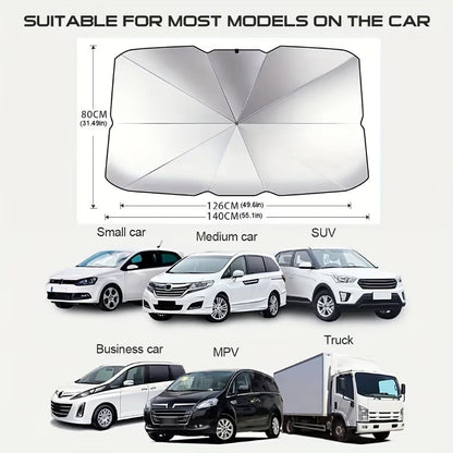 2026 Summer - 2026 Foldable Anti-UV Windshield Sunshade