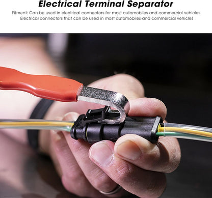 Automobile electrical terminal connector disconnector tool