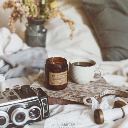 Brown Woody Soy Candle