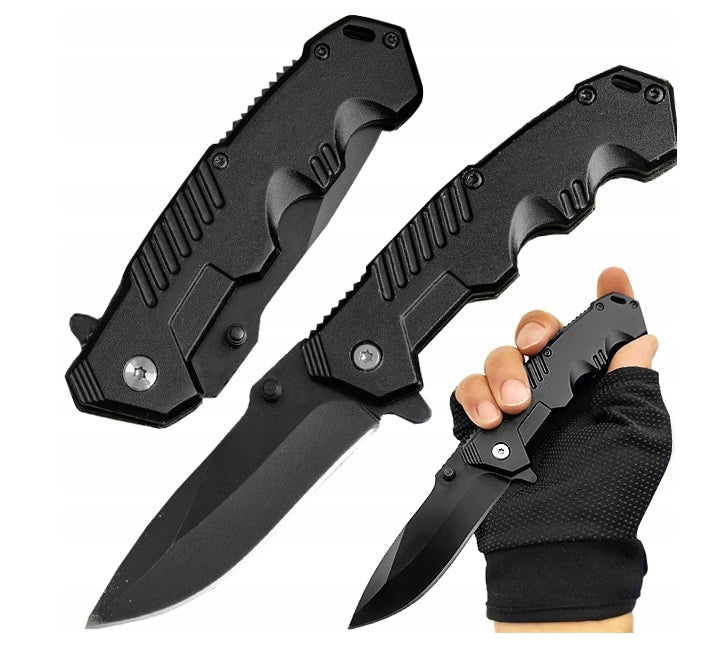 Durable Steel, Compact Power Your Ultimate Outdoor Folding Knife!
