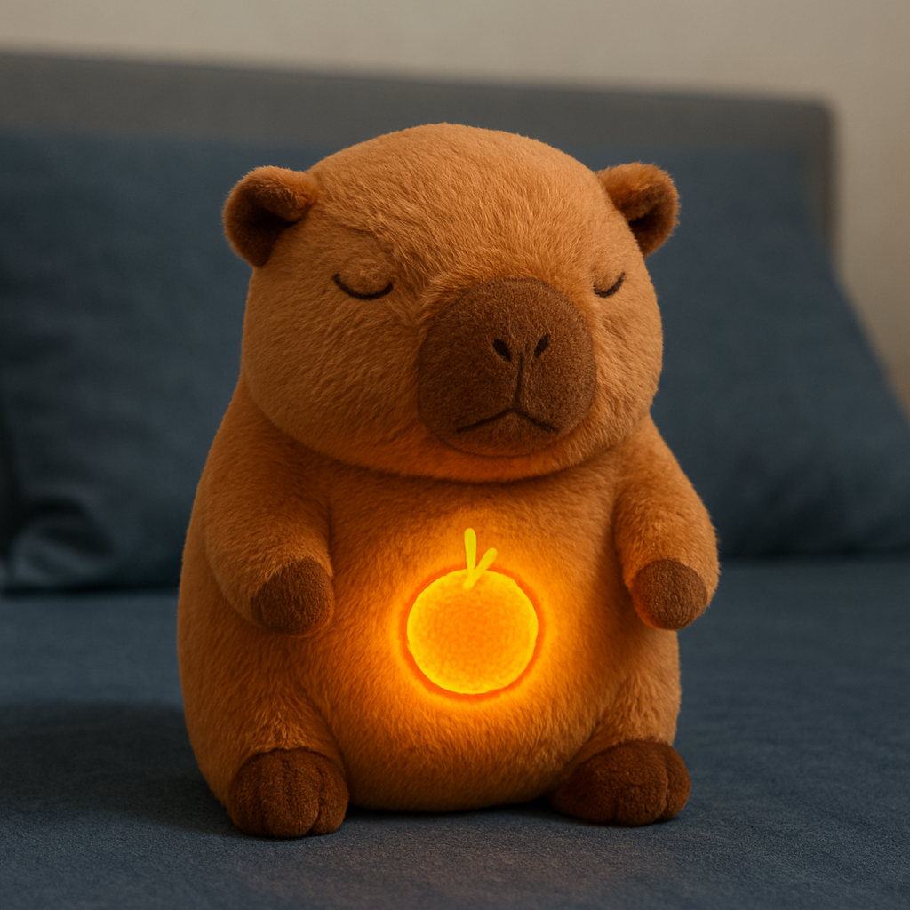 Breathing Capybara Sleep Plush