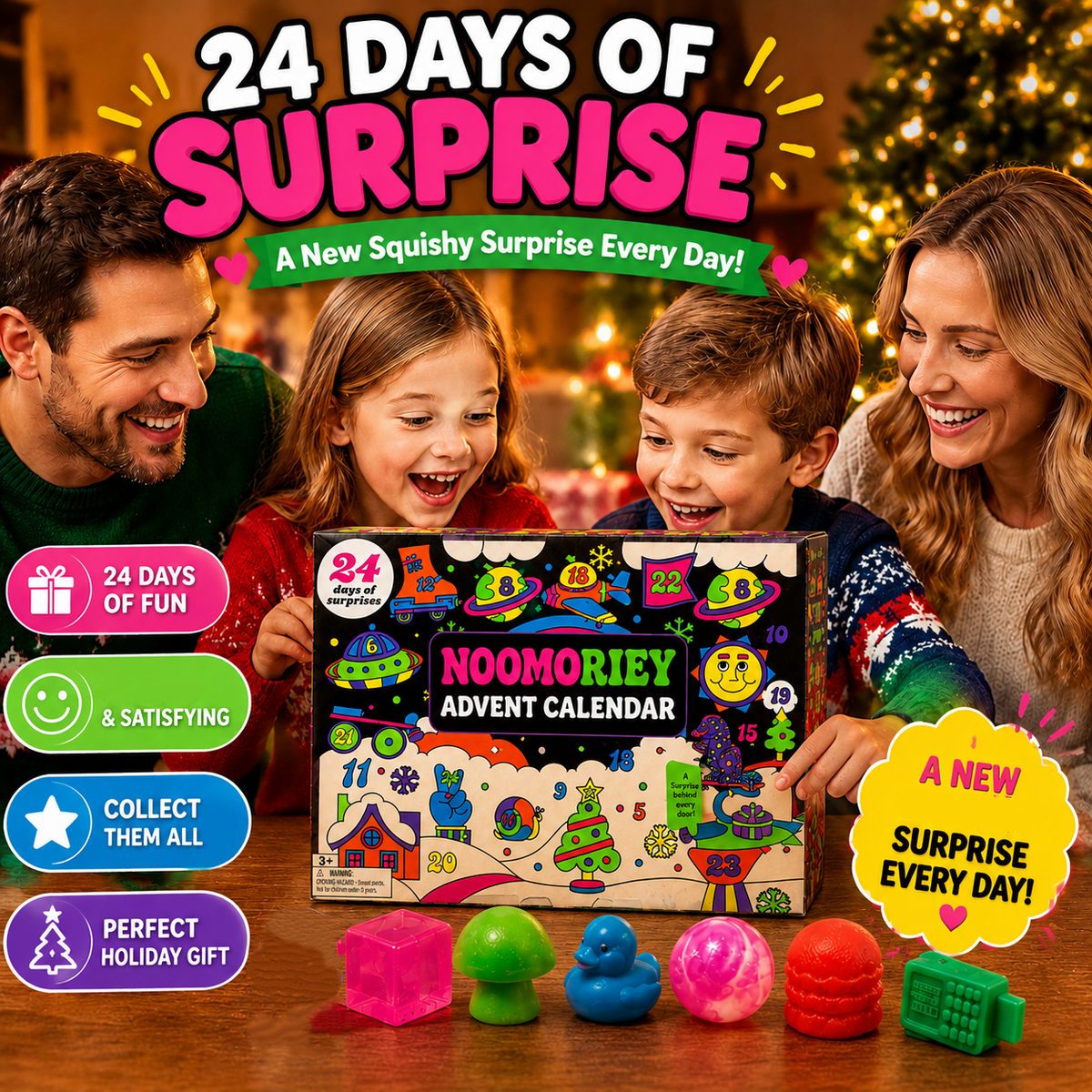 Christmas 24-Day Advent Calendar A Surprise Every Day!