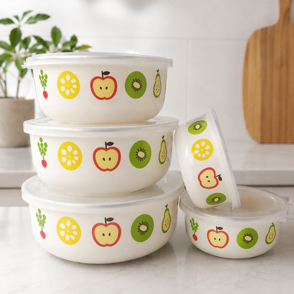 Enamel Mixing Bowl Set