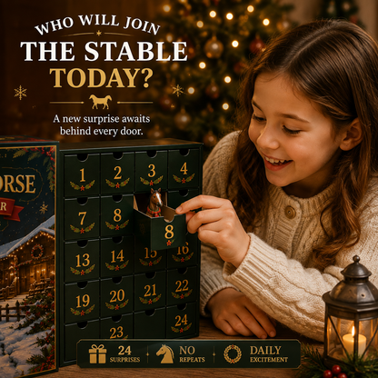 Christmas Horse Advent Calendar--24 Days of Horse Friends & Holiday Memories
