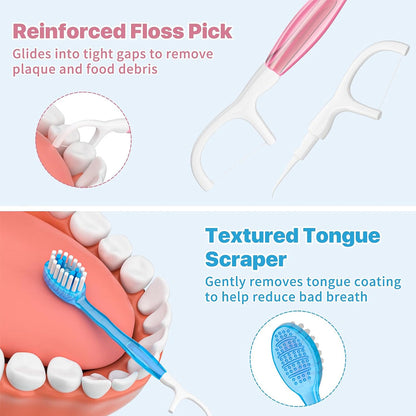 Five-In-One Toothbrushes