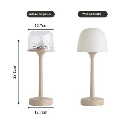 IP65 Waterproof Rotating Aurora Water Ripple Desk Lamp