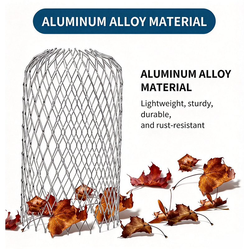 2PCS Aluminum Alloy Gutter Guard Filter, Roof Rain Gutter Downspout Strainer
