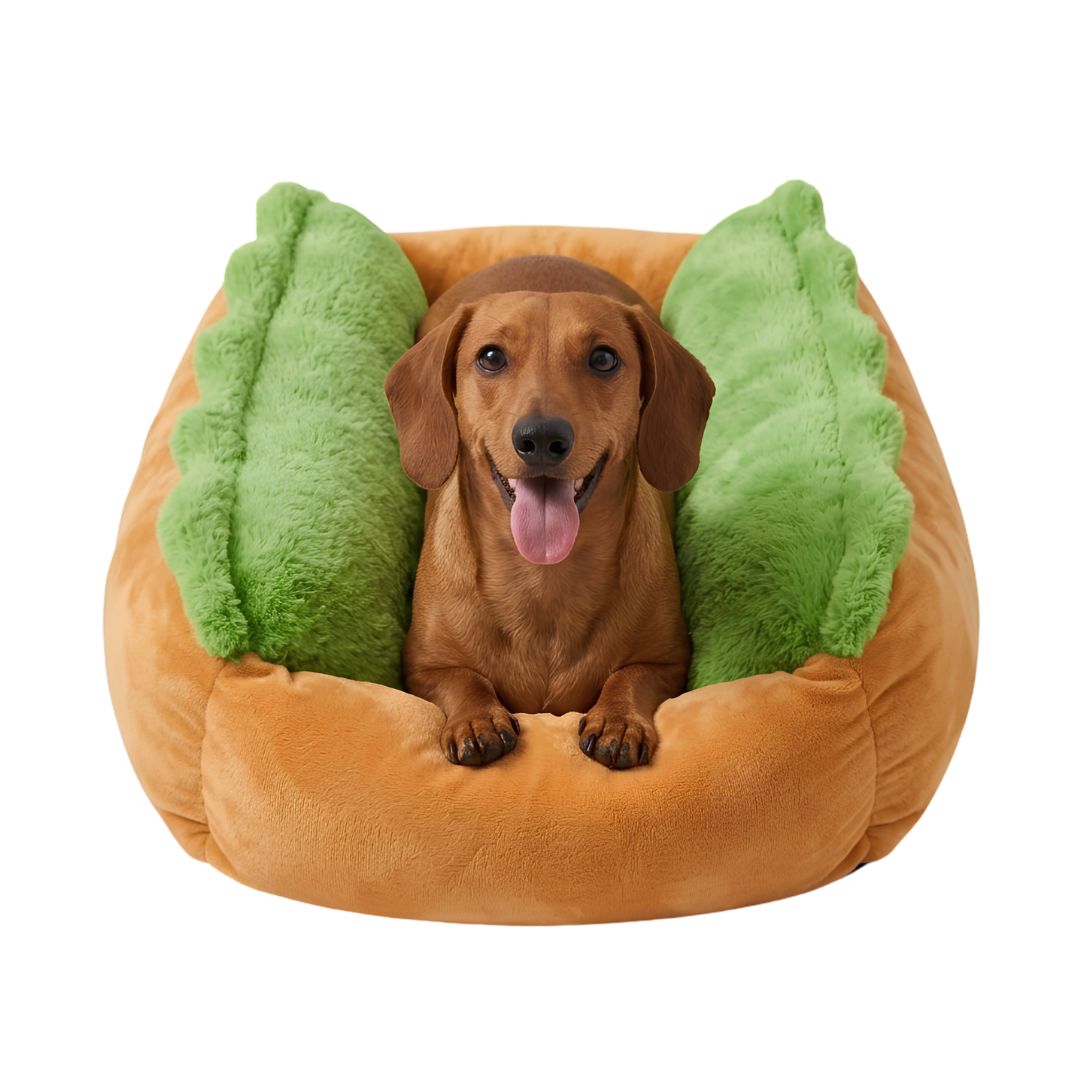 Dog Dog Bed Cute Plush Pet Sofa for Small Dogs & Cats