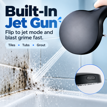 6-Mode High-Pressure Turbo Shower Head