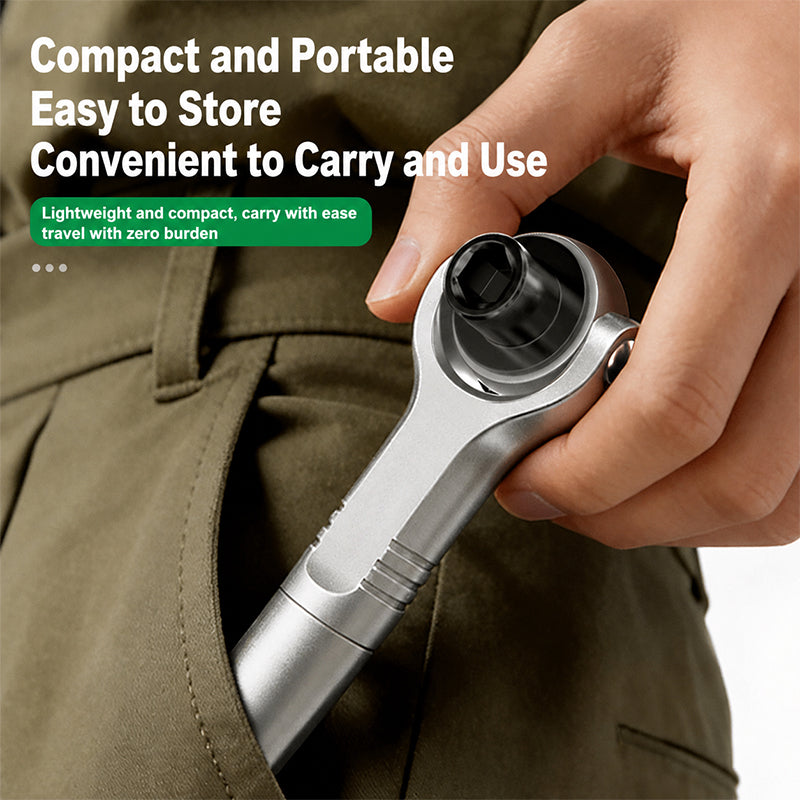 40-in-1 Magnetic Mini Ratchet Screwdriver Set for Tight Spaces