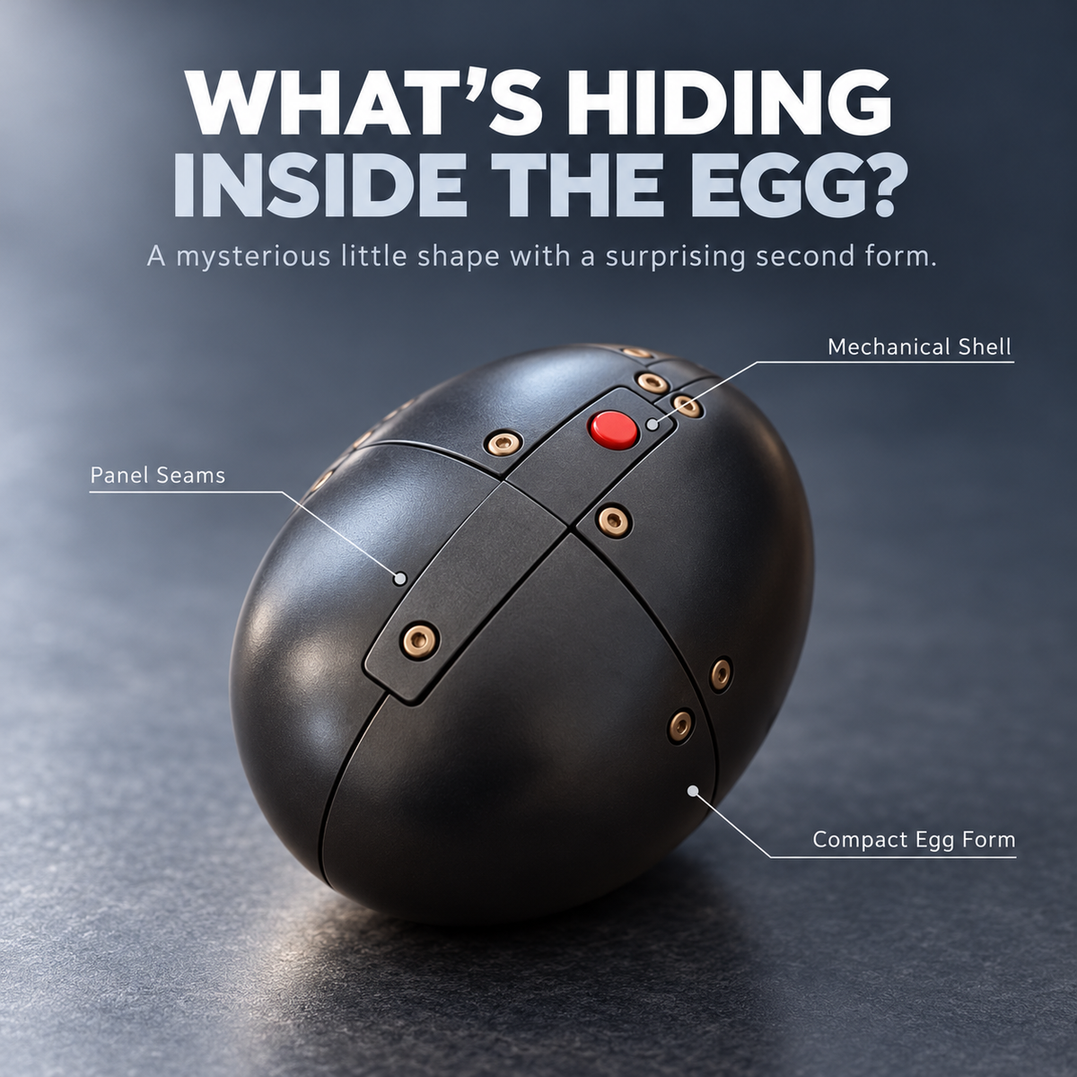 This Egg Transforms Into a Dragon 2-in-1 Mechanical Dragon Figure