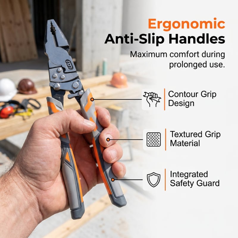 Self-Locking Ratchet Pliers Secure Grip, Less Effort