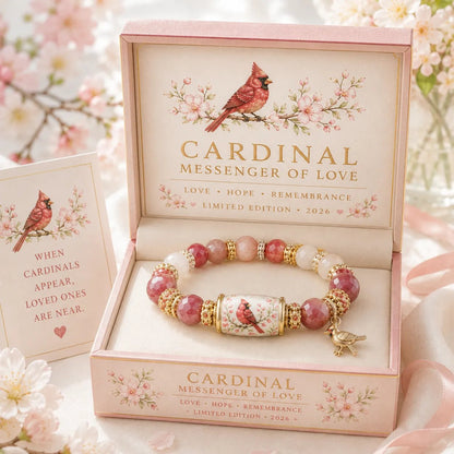 Love, Remembrance & Cardinal Blessings | 2026 Limited Edition Bracelet