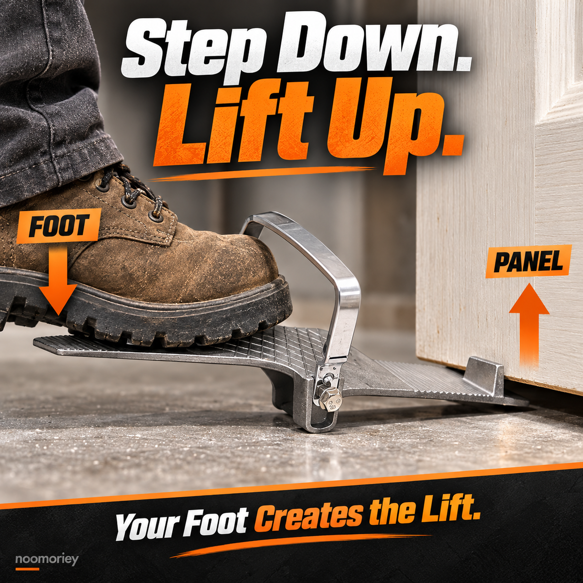 StepLift Panel Lifter Foot-Powered Installation Tool