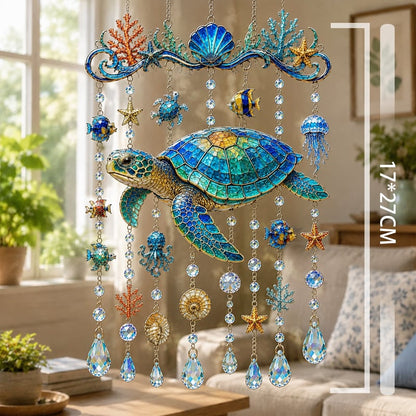 Ocean Animal Acrylic Wind Chime