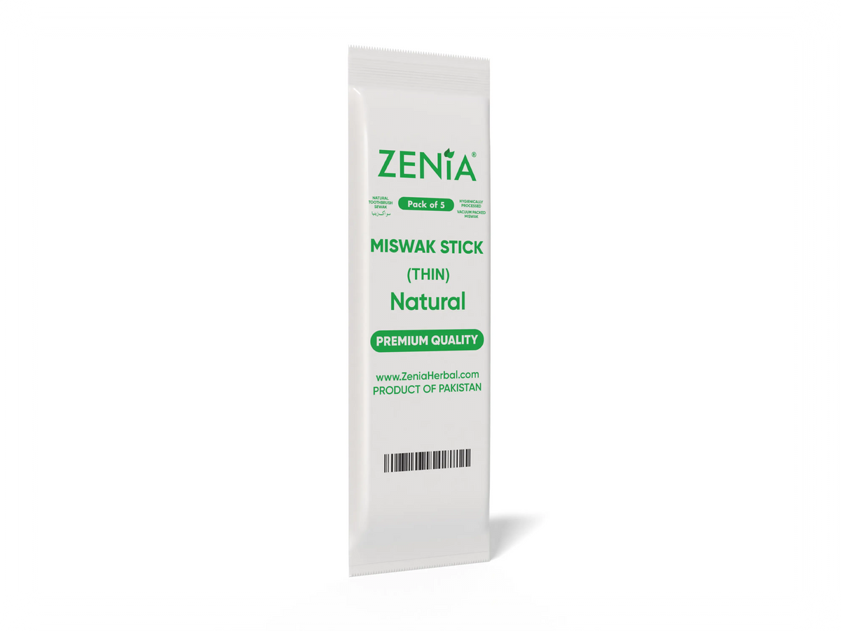 Huge Savings Thin Zenia Sewak Miswak Natural Toothbrush Sticks, All Natural Oral Cleaning Care Sticks