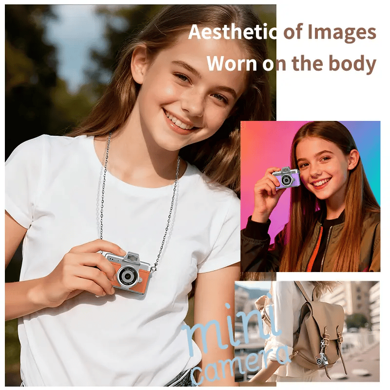 Mini Keychain Camera Tiny HD Digital Camera for Everyday Memories