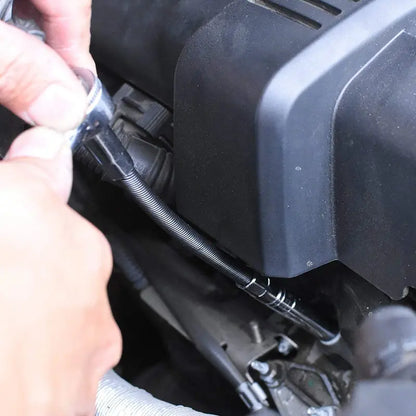 1/2 Inch 35cm Multifunctional Socket Wrench Set - 3 Bendable Shafts, Wrench Extender, Connecting Rod
