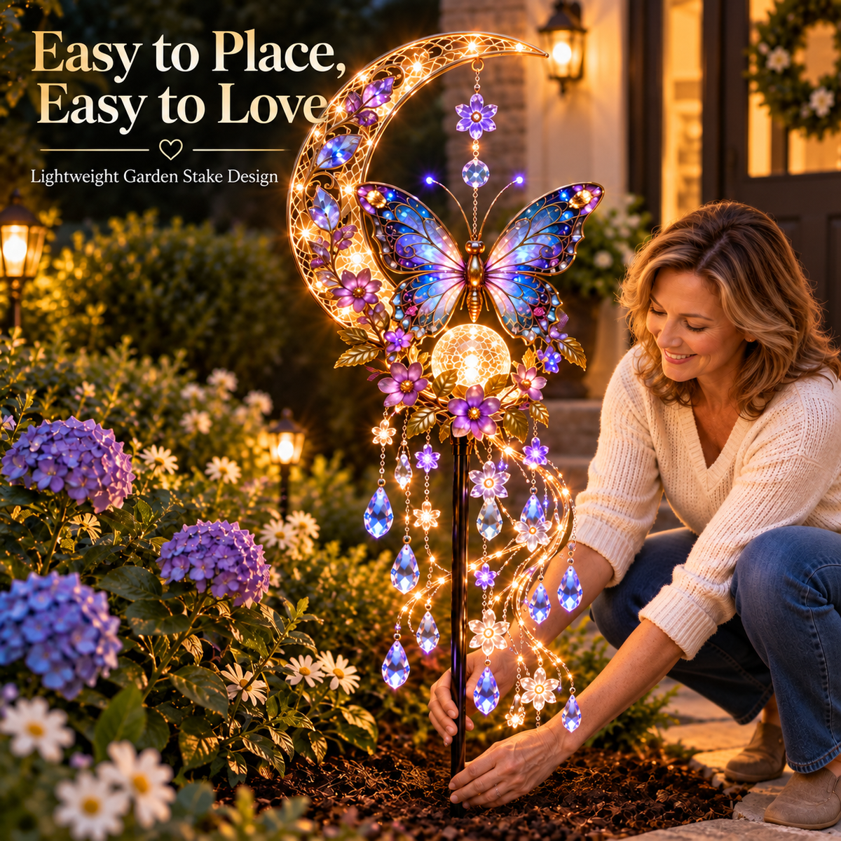 Butterfly Moonlight Cascade A Little Moonlight Magic for Your Garden