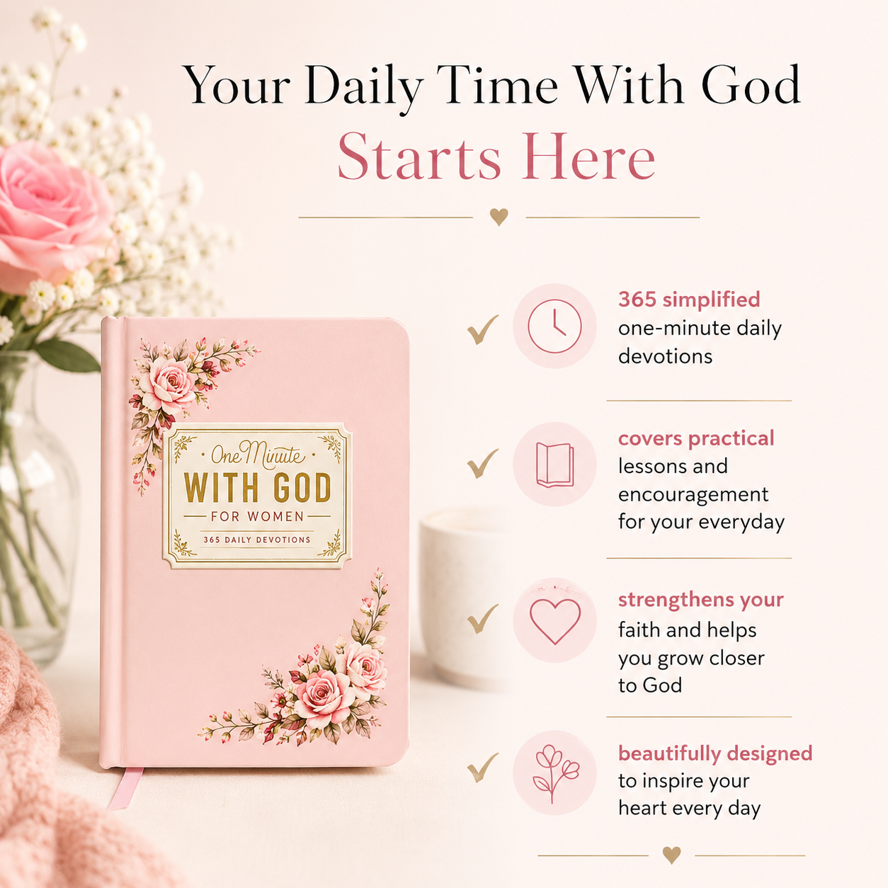 Women's Daily Devotional Book