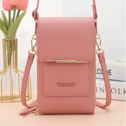 Women's Touchscreen Sensitive Phone Crossbody Bag