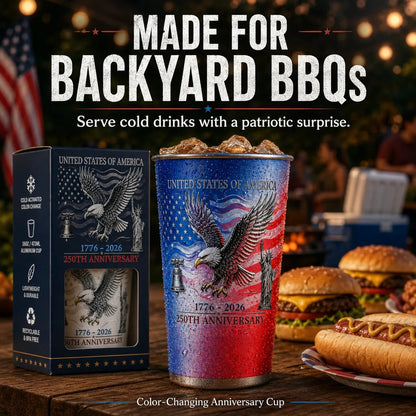 Color-Changing Patriotic Beer Cup