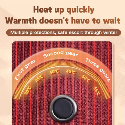 Portable Heated Shawl Wearable Electric Heating Wrap