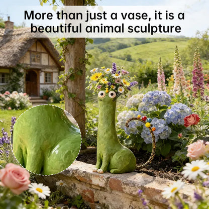 Handcrafted Quirky Cat Vase