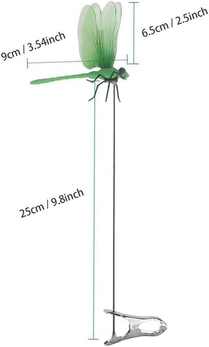 Dragonfly Garden Stake Set