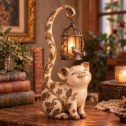 Little Guardian Lantern Figurines A Cozy Glow for Any Corner (5 Styles)