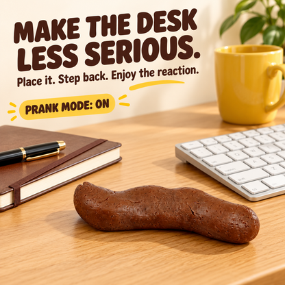 7 Pcs Fake Poop, Realistic Prank Poop