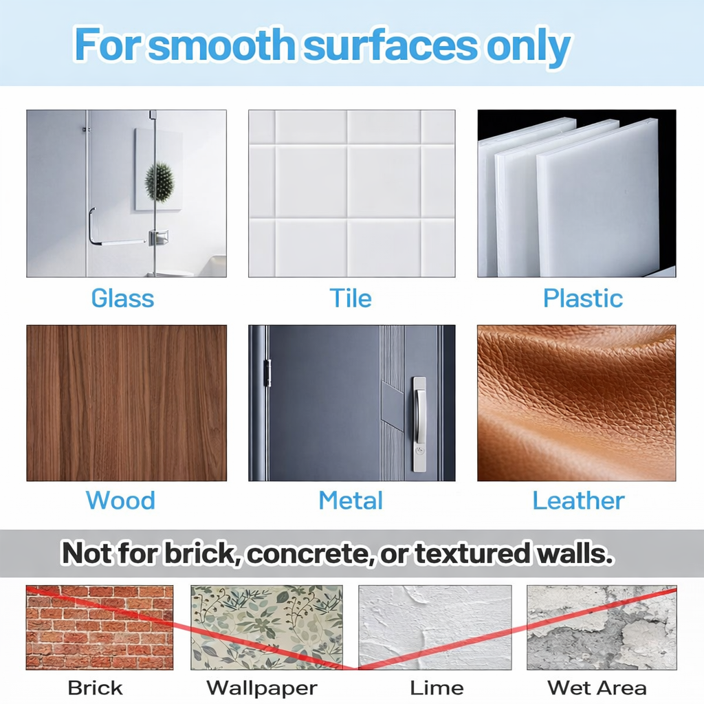 10 Pcs Self Adhesive Wall Hooks