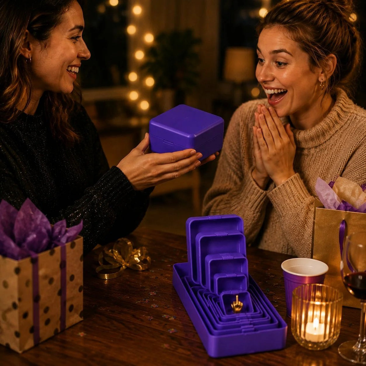 Multi-Layer Nesting Surprise Gift Box 6 Layers Of Pure Prank Fun