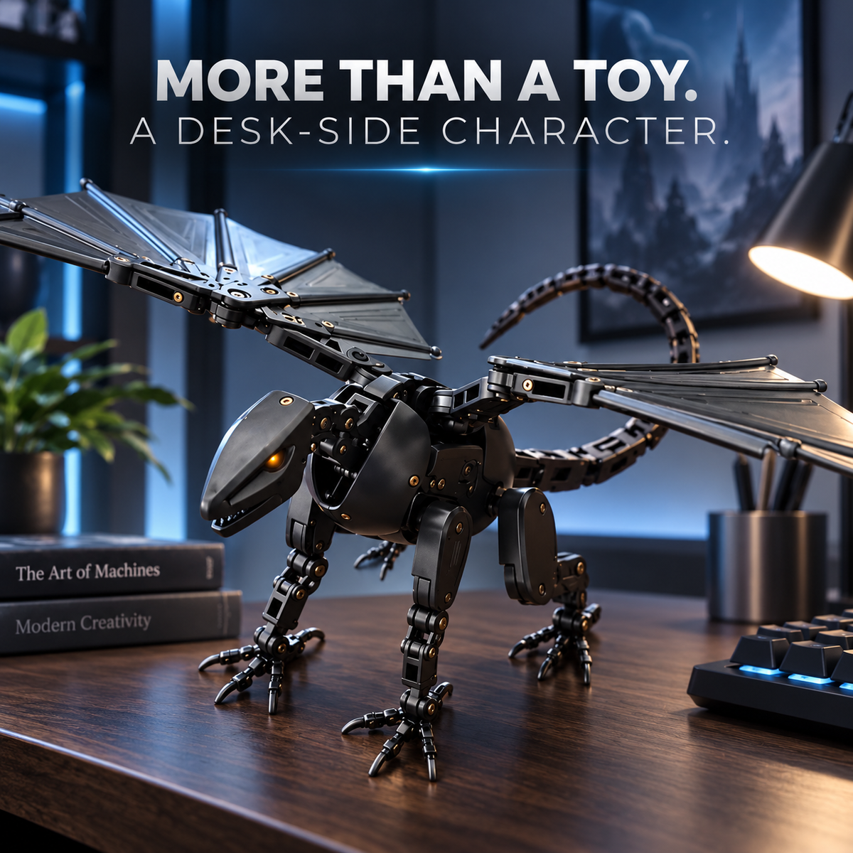 This Egg Transforms Into a Dragon 2-in-1 Mechanical Dragon Figure