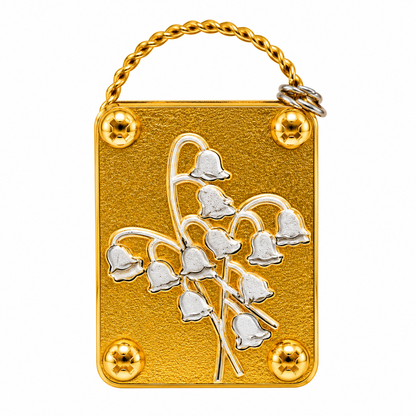 Mini Brass Flower Press Pocket-Sized Botanical Keepsakes