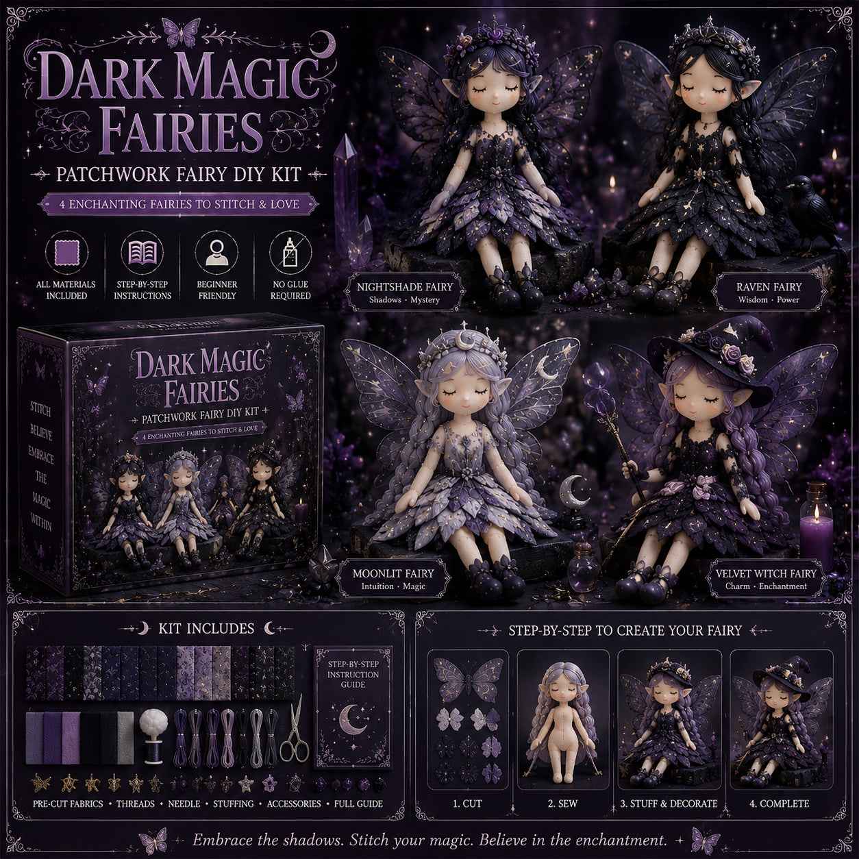 Fairy Patchwork DIY Collection